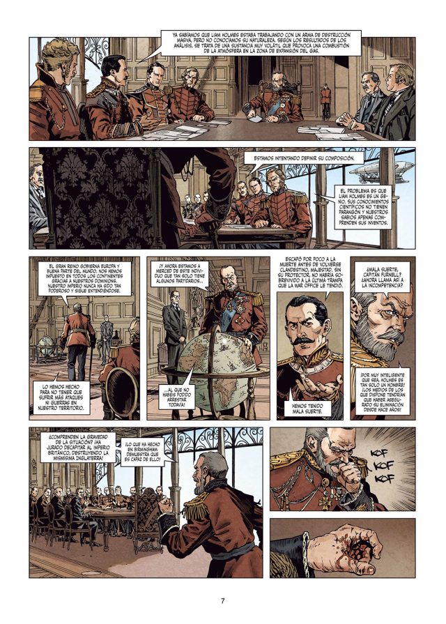 Sherlock Holmes Society volumen 3 página interior