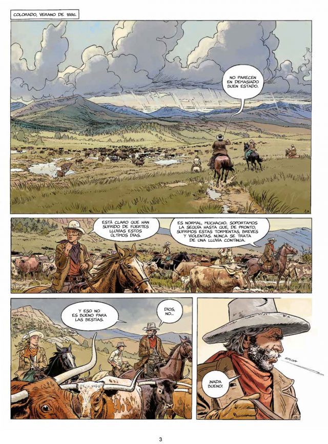 Gunfighter vol 1 página interior