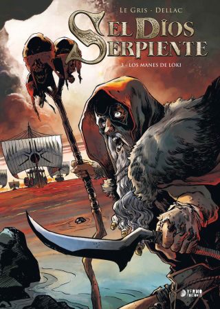 El Dios serpiente vol3 portada