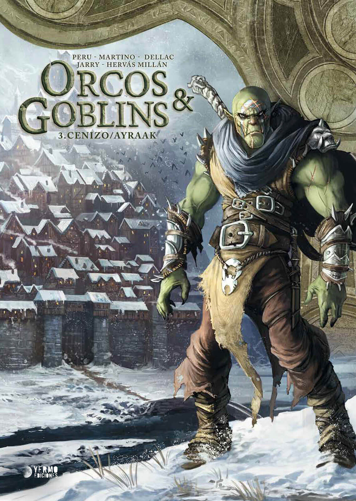 Orcos y goblins 3, Cenizo / Ayraaz portada